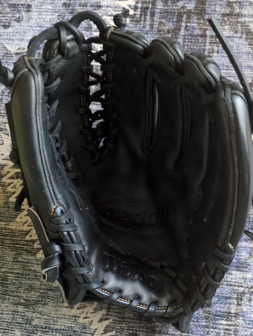 Black A2000 Baseball Glove OTIF- Pro Stock 11.5